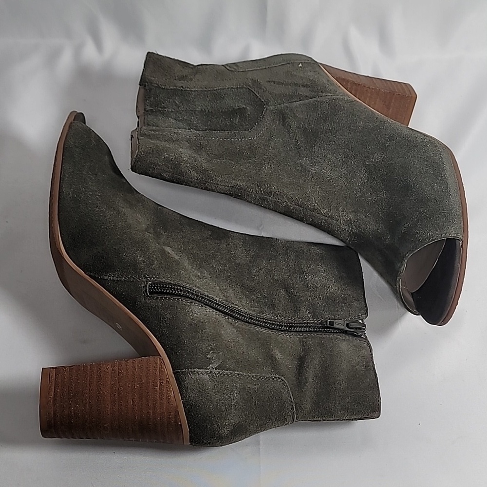 Blondo Olive Green Booties — image 3 of 8